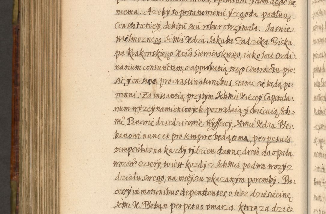 Zdjęcie nr 1088 dla obiektu archiwalnego: Acta episcopalia R. D. Jacobi Zadzik, episcopi Cracoviensis et ducis Severiae annorum 1639 et 1640. Volumen II