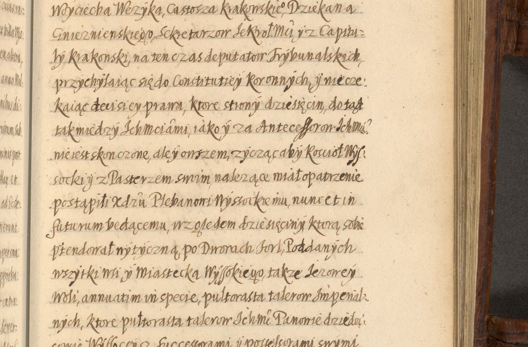 Zdjęcie nr 1087 dla obiektu archiwalnego: Acta episcopalia R. D. Jacobi Zadzik, episcopi Cracoviensis et ducis Severiae annorum 1639 et 1640. Volumen II