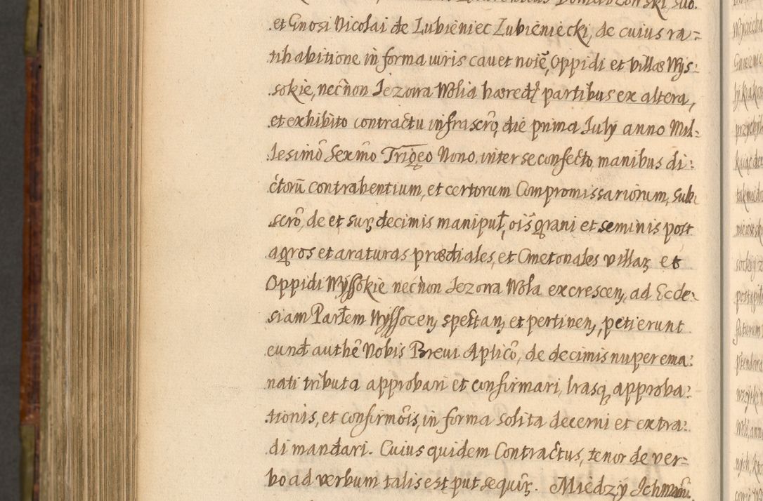 Zdjęcie nr 1086 dla obiektu archiwalnego: Acta episcopalia R. D. Jacobi Zadzik, episcopi Cracoviensis et ducis Severiae annorum 1639 et 1640. Volumen II