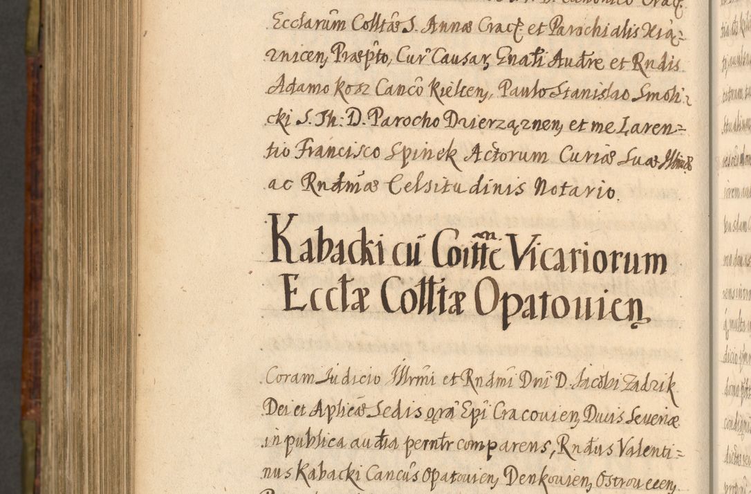 Zdjęcie nr 1078 dla obiektu archiwalnego: Acta episcopalia R. D. Jacobi Zadzik, episcopi Cracoviensis et ducis Severiae annorum 1639 et 1640. Volumen II