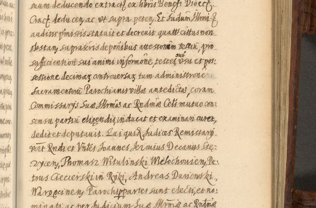 Zdjęcie nr 1073 dla obiektu archiwalnego: Acta episcopalia R. D. Jacobi Zadzik, episcopi Cracoviensis et ducis Severiae annorum 1639 et 1640. Volumen II
