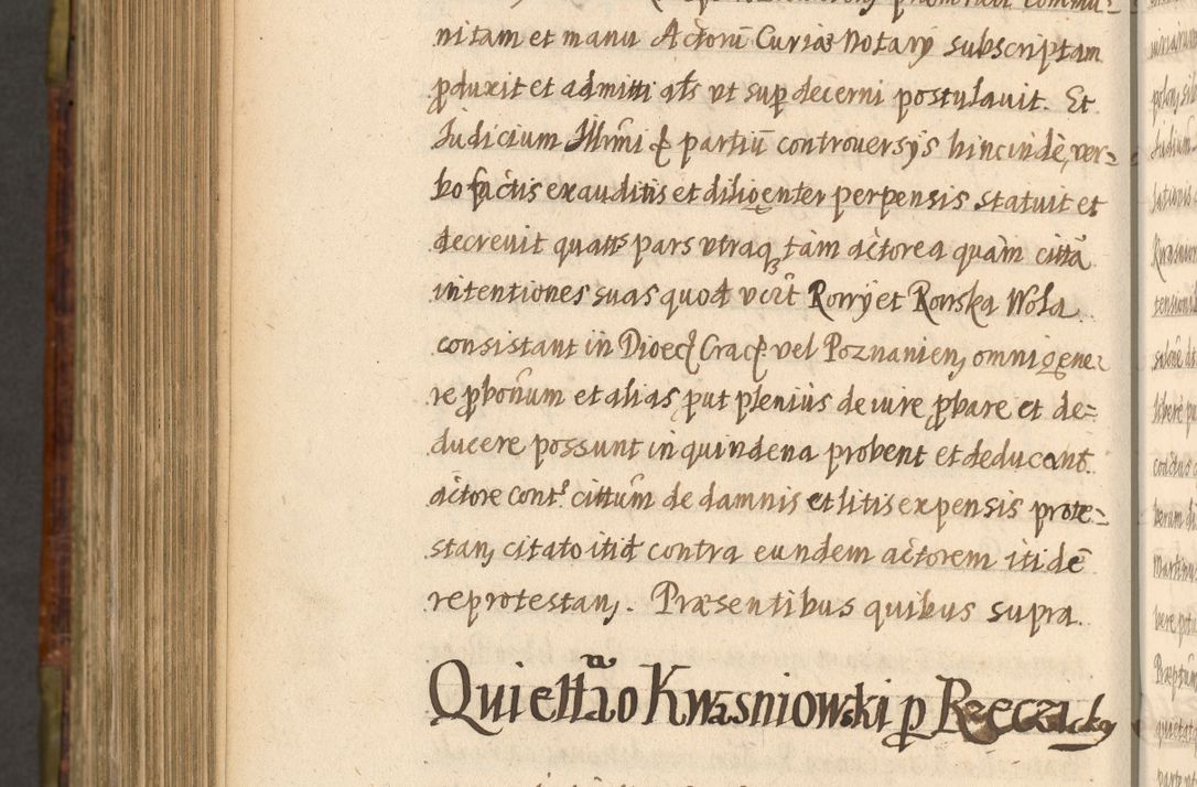Zdjęcie nr 1070 dla obiektu archiwalnego: Acta episcopalia R. D. Jacobi Zadzik, episcopi Cracoviensis et ducis Severiae annorum 1639 et 1640. Volumen II