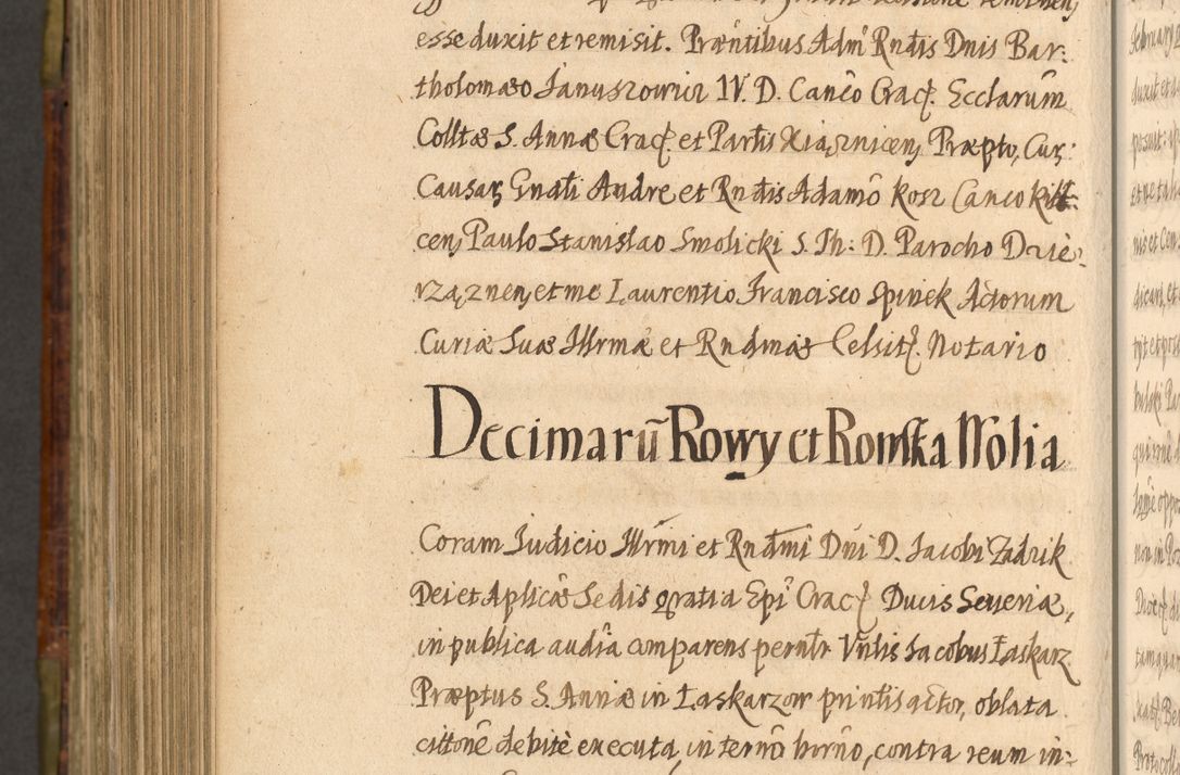 Zdjęcie nr 1068 dla obiektu archiwalnego: Acta episcopalia R. D. Jacobi Zadzik, episcopi Cracoviensis et ducis Severiae annorum 1639 et 1640. Volumen II