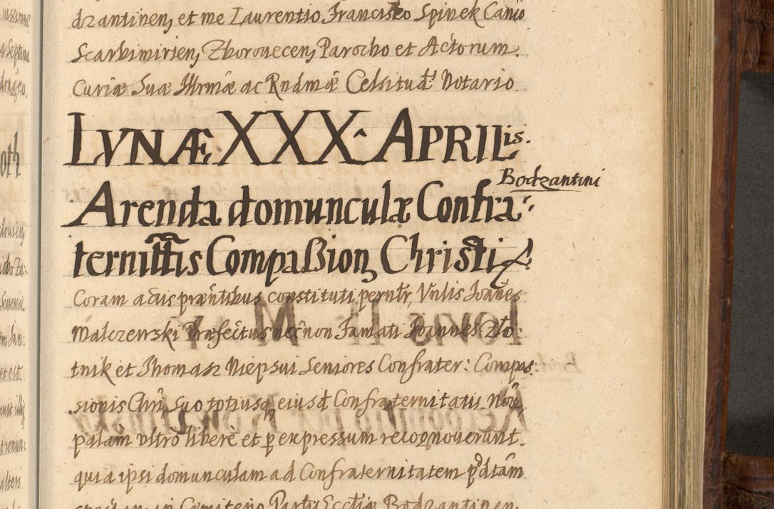 Zdjęcie nr 1063 dla obiektu archiwalnego: Acta episcopalia R. D. Jacobi Zadzik, episcopi Cracoviensis et ducis Severiae annorum 1639 et 1640. Volumen II
