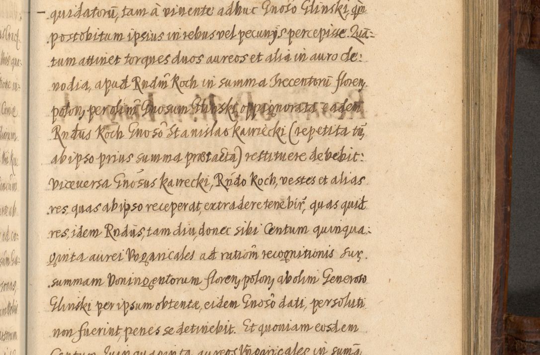 Zdjęcie nr 1061 dla obiektu archiwalnego: Acta episcopalia R. D. Jacobi Zadzik, episcopi Cracoviensis et ducis Severiae annorum 1639 et 1640. Volumen II