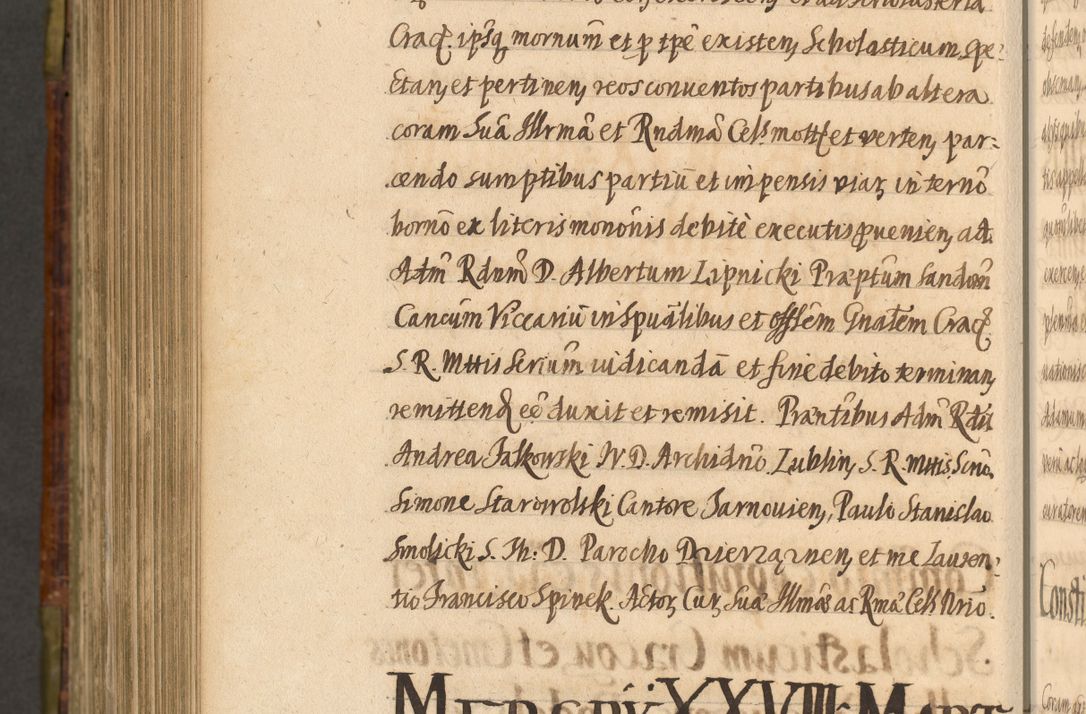 Zdjęcie nr 1054 dla obiektu archiwalnego: Acta episcopalia R. D. Jacobi Zadzik, episcopi Cracoviensis et ducis Severiae annorum 1639 et 1640. Volumen II