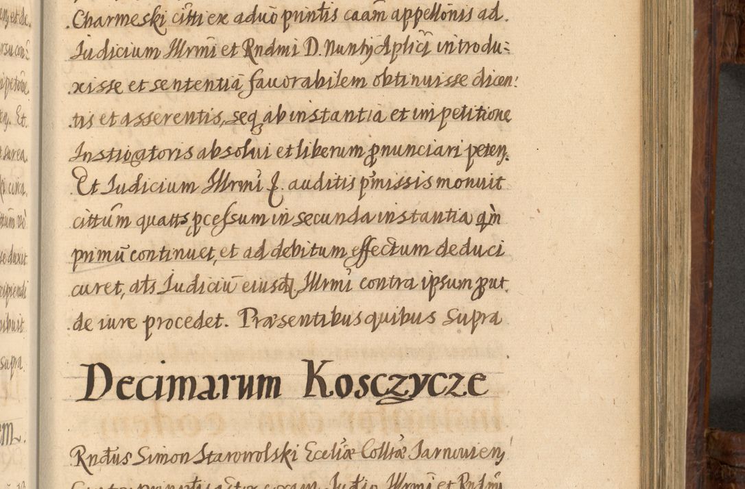 Zdjęcie nr 1049 dla obiektu archiwalnego: Acta episcopalia R. D. Jacobi Zadzik, episcopi Cracoviensis et ducis Severiae annorum 1639 et 1640. Volumen II