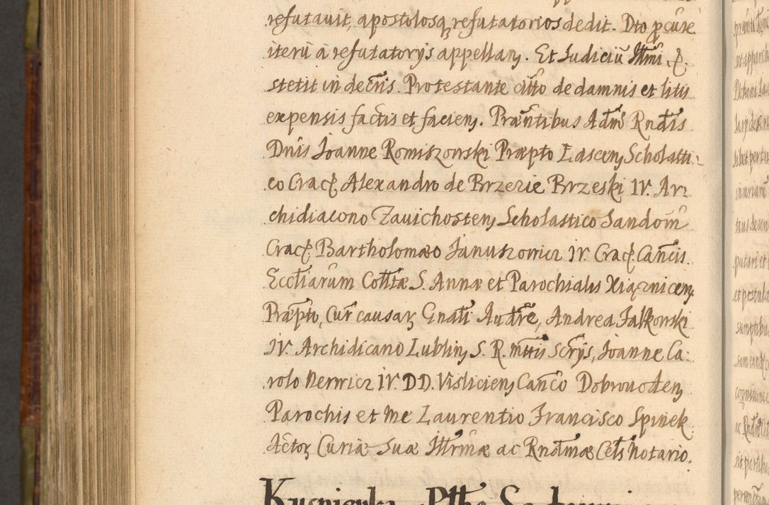 Zdjęcie nr 1044 dla obiektu archiwalnego: Acta episcopalia R. D. Jacobi Zadzik, episcopi Cracoviensis et ducis Severiae annorum 1639 et 1640. Volumen II