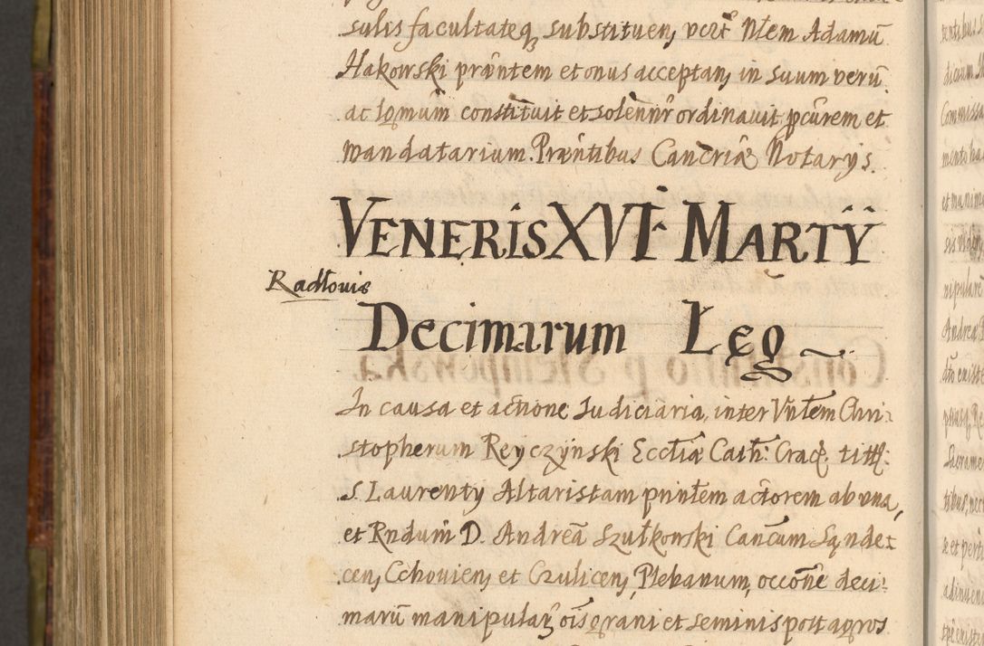 Zdjęcie nr 1042 dla obiektu archiwalnego: Acta episcopalia R. D. Jacobi Zadzik, episcopi Cracoviensis et ducis Severiae annorum 1639 et 1640. Volumen II