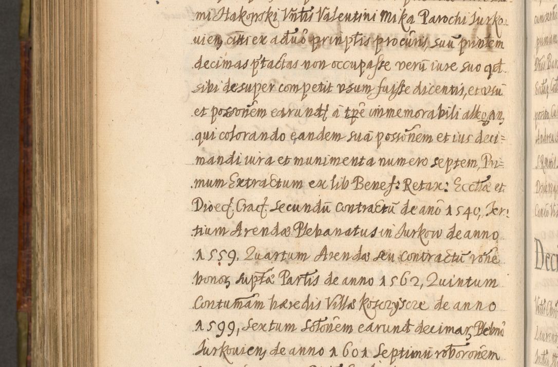 Zdjęcie nr 1038 dla obiektu archiwalnego: Acta episcopalia R. D. Jacobi Zadzik, episcopi Cracoviensis et ducis Severiae annorum 1639 et 1640. Volumen II