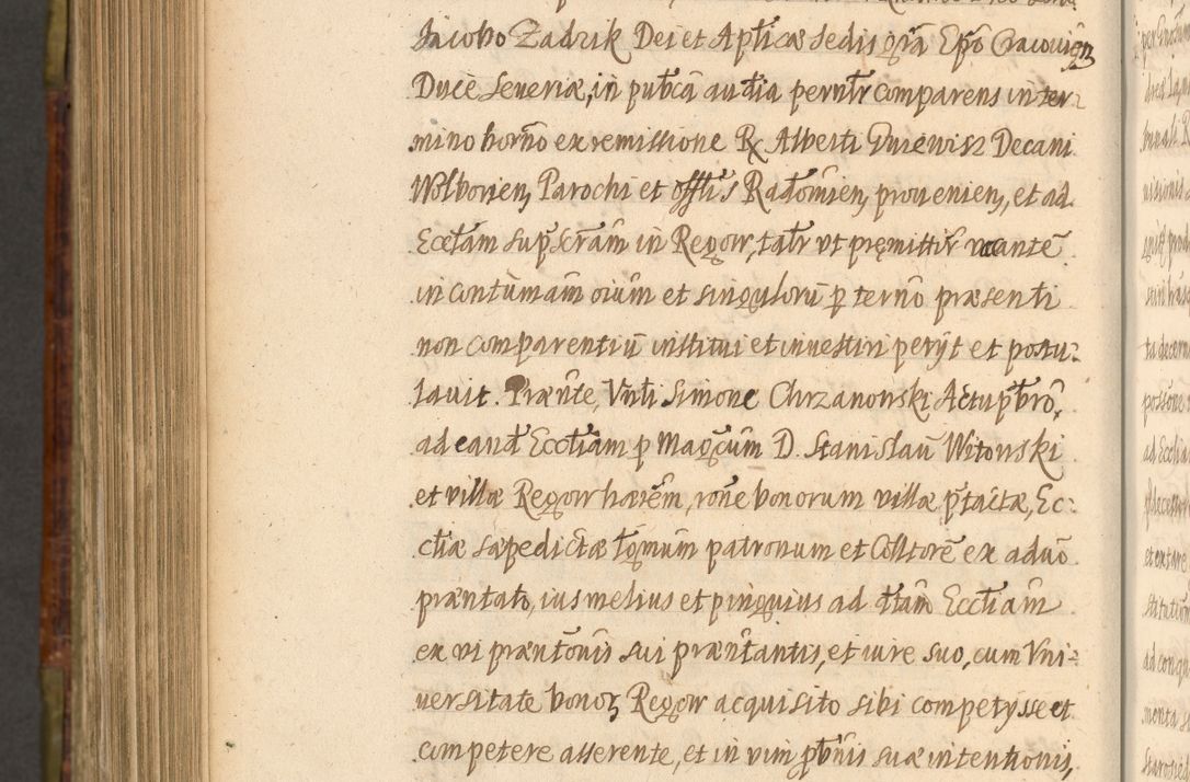 Zdjęcie nr 1030 dla obiektu archiwalnego: Acta episcopalia R. D. Jacobi Zadzik, episcopi Cracoviensis et ducis Severiae annorum 1639 et 1640. Volumen II