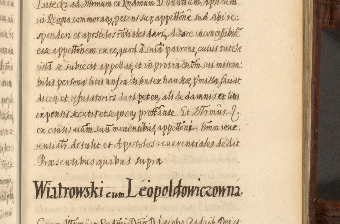 Zdjęcie nr 1025 dla obiektu archiwalnego: Acta episcopalia R. D. Jacobi Zadzik, episcopi Cracoviensis et ducis Severiae annorum 1639 et 1640. Volumen II