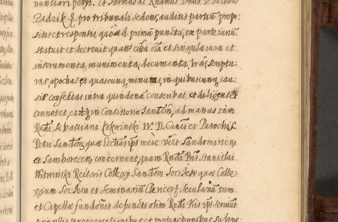 Zdjęcie nr 1021 dla obiektu archiwalnego: Acta episcopalia R. D. Jacobi Zadzik, episcopi Cracoviensis et ducis Severiae annorum 1639 et 1640. Volumen II