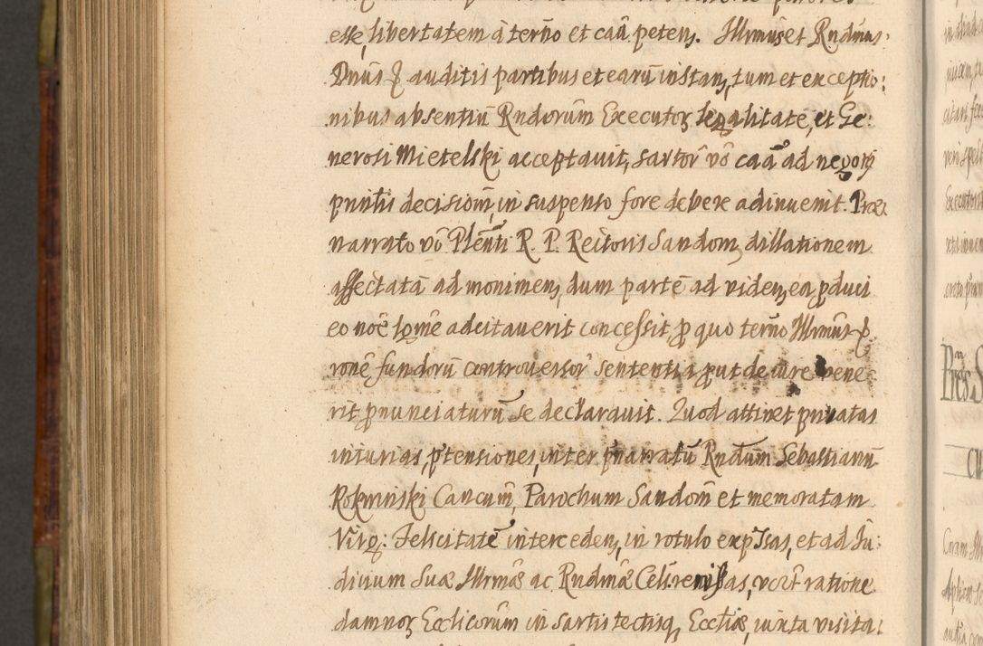 Zdjęcie nr 1018 dla obiektu archiwalnego: Acta episcopalia R. D. Jacobi Zadzik, episcopi Cracoviensis et ducis Severiae annorum 1639 et 1640. Volumen II