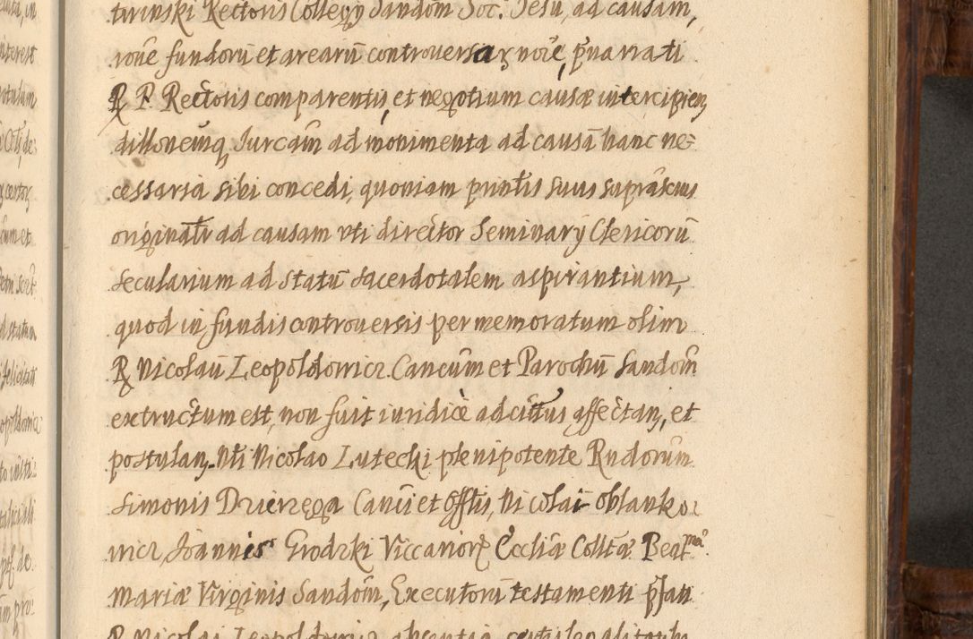 Zdjęcie nr 1017 dla obiektu archiwalnego: Acta episcopalia R. D. Jacobi Zadzik, episcopi Cracoviensis et ducis Severiae annorum 1639 et 1640. Volumen II