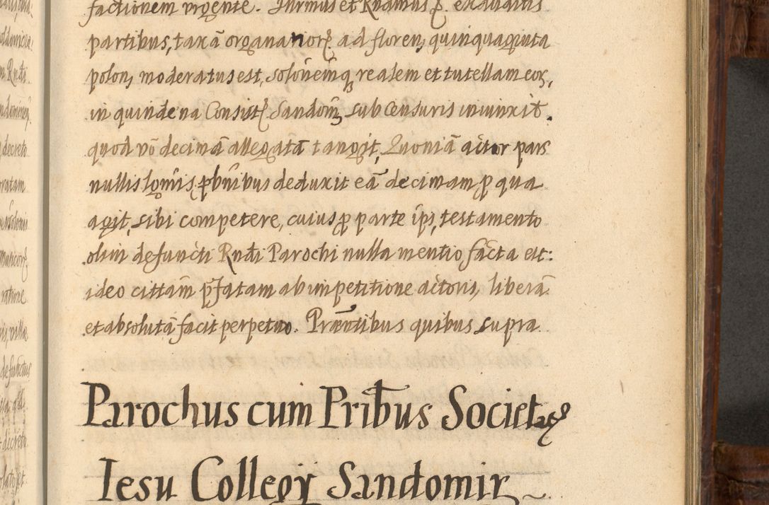 Zdjęcie nr 1015 dla obiektu archiwalnego: Acta episcopalia R. D. Jacobi Zadzik, episcopi Cracoviensis et ducis Severiae annorum 1639 et 1640. Volumen II