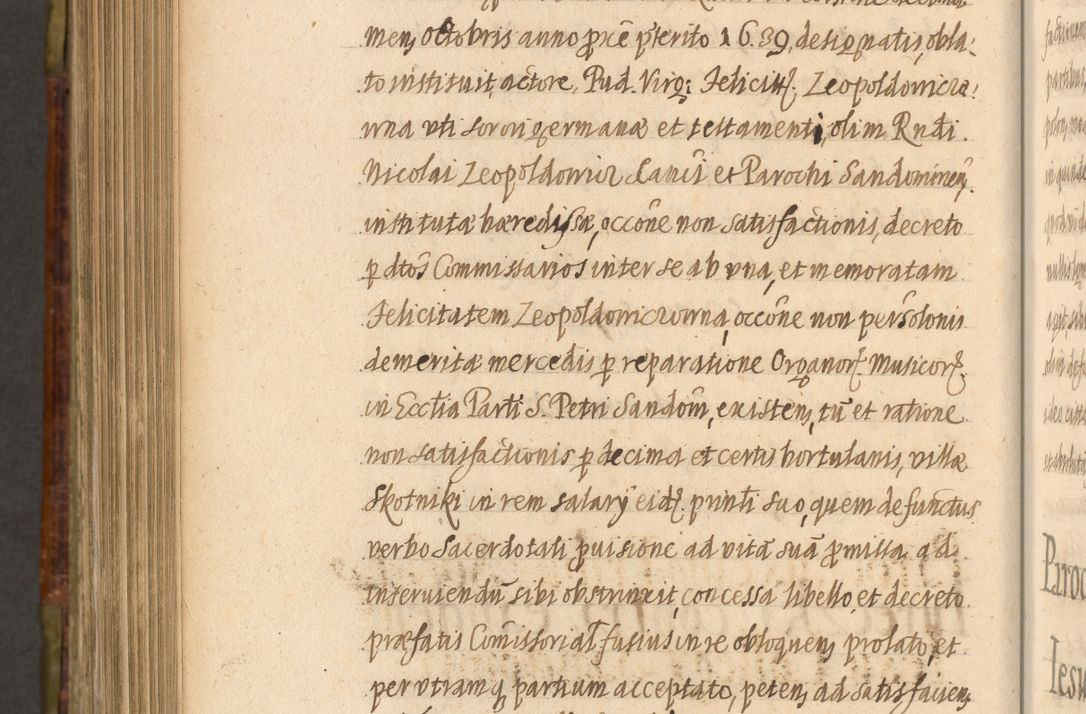 Zdjęcie nr 1014 dla obiektu archiwalnego: Acta episcopalia R. D. Jacobi Zadzik, episcopi Cracoviensis et ducis Severiae annorum 1639 et 1640. Volumen II