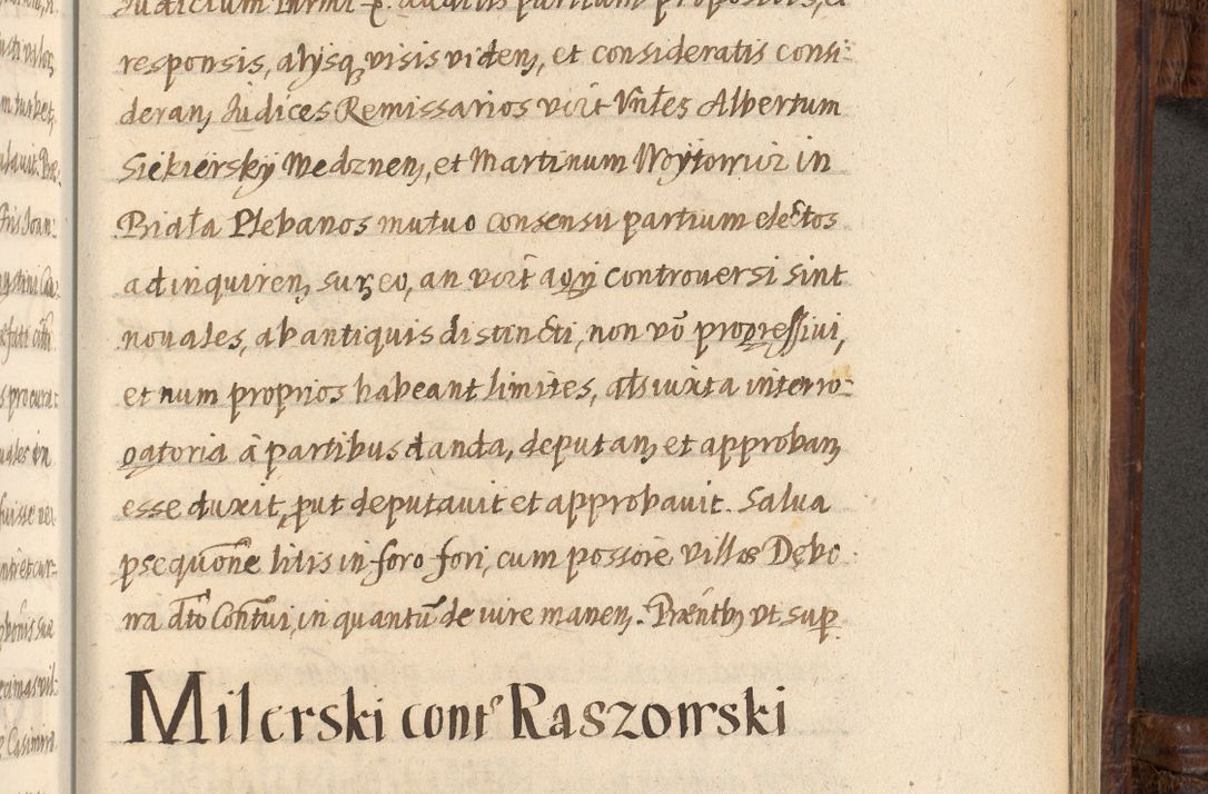 Zdjęcie nr 1209 dla obiektu archiwalnego: Acta episcopalia R. D. Jacobi Zadzik, episcopi Cracoviensis et ducis Severiae annorum 1639 et 1640. Volumen II