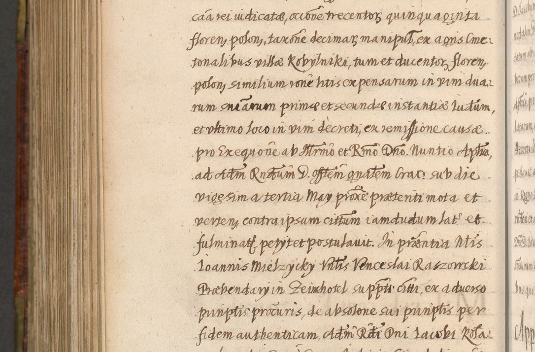 Zdjęcie nr 1210 dla obiektu archiwalnego: Acta episcopalia R. D. Jacobi Zadzik, episcopi Cracoviensis et ducis Severiae annorum 1639 et 1640. Volumen II