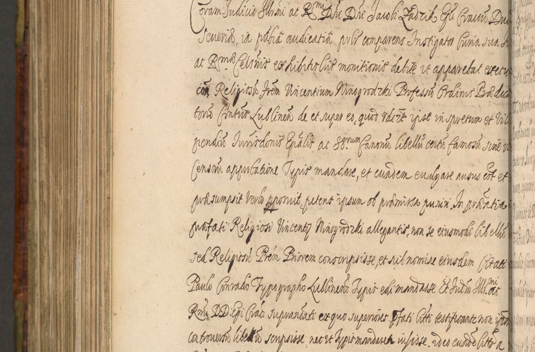Zdjęcie nr 1262 dla obiektu archiwalnego: Acta episcopalia R. D. Jacobi Zadzik, episcopi Cracoviensis et ducis Severiae annorum 1639 et 1640. Volumen II