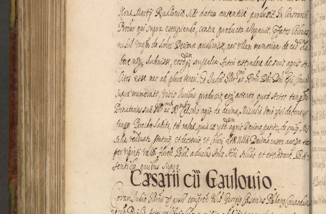 Zdjęcie nr 1260 dla obiektu archiwalnego: Acta episcopalia R. D. Jacobi Zadzik, episcopi Cracoviensis et ducis Severiae annorum 1639 et 1640. Volumen II
