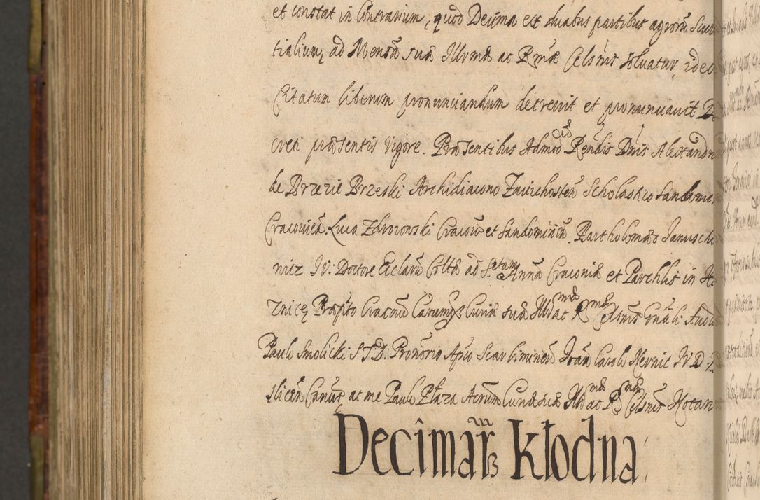 Zdjęcie nr 1258 dla obiektu archiwalnego: Acta episcopalia R. D. Jacobi Zadzik, episcopi Cracoviensis et ducis Severiae annorum 1639 et 1640. Volumen II
