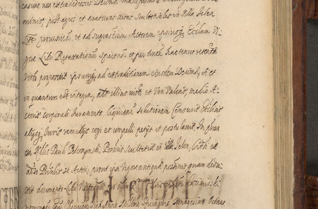 Zdjęcie nr 1257 dla obiektu archiwalnego: Acta episcopalia R. D. Jacobi Zadzik, episcopi Cracoviensis et ducis Severiae annorum 1639 et 1640. Volumen II
