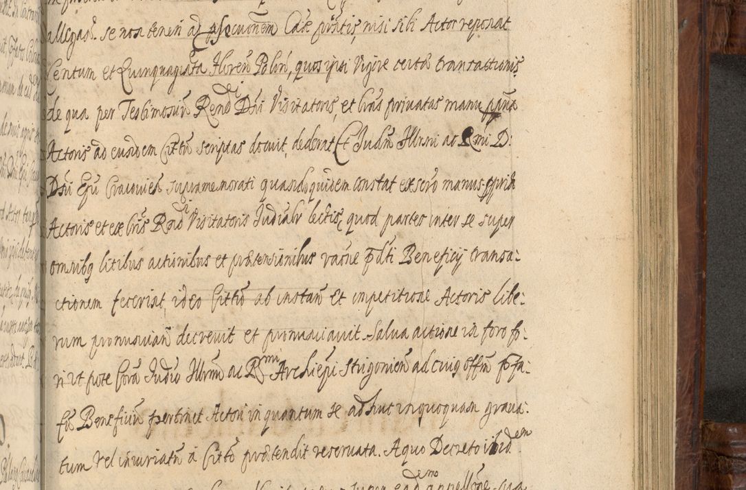 Zdjęcie nr 1261 dla obiektu archiwalnego: Acta episcopalia R. D. Jacobi Zadzik, episcopi Cracoviensis et ducis Severiae annorum 1639 et 1640. Volumen II