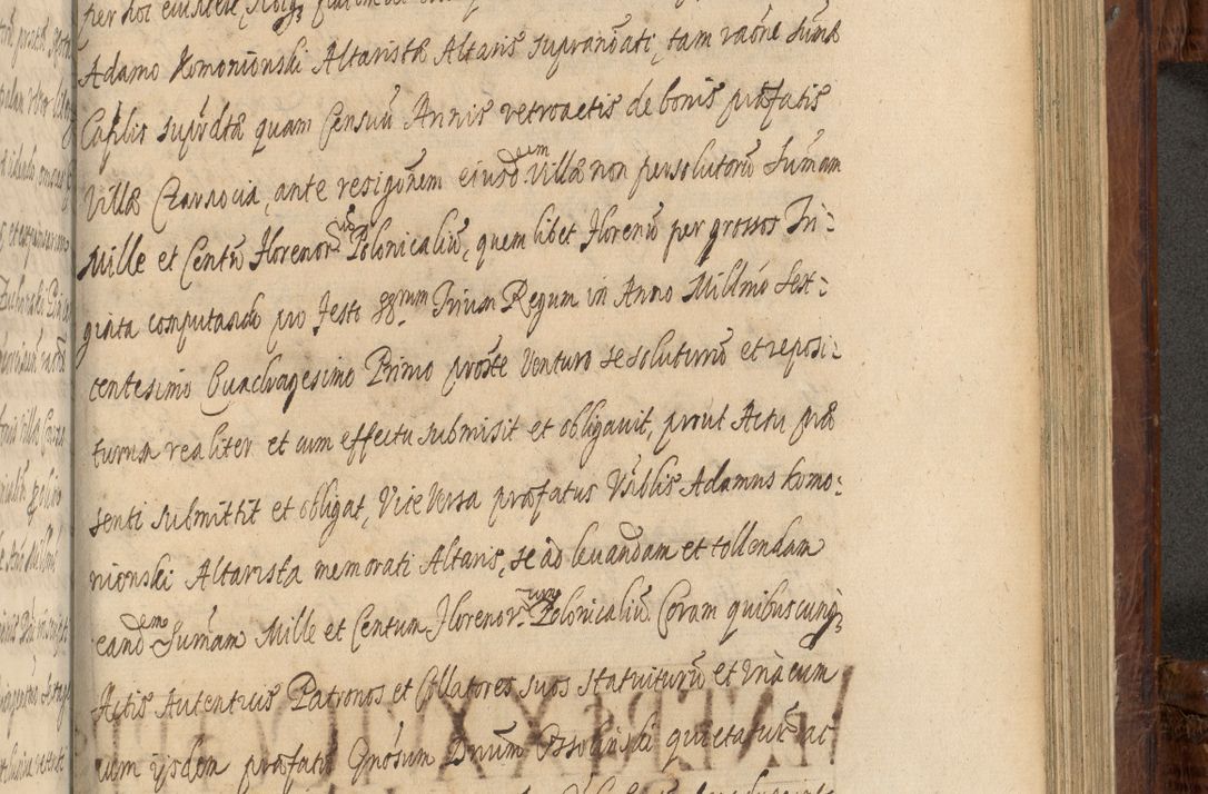 Zdjęcie nr 1255 dla obiektu archiwalnego: Acta episcopalia R. D. Jacobi Zadzik, episcopi Cracoviensis et ducis Severiae annorum 1639 et 1640. Volumen II