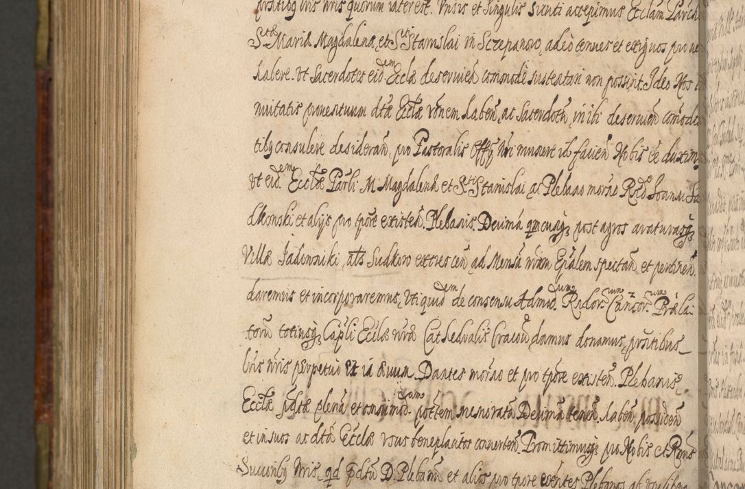 Zdjęcie nr 1252 dla obiektu archiwalnego: Acta episcopalia R. D. Jacobi Zadzik, episcopi Cracoviensis et ducis Severiae annorum 1639 et 1640. Volumen II