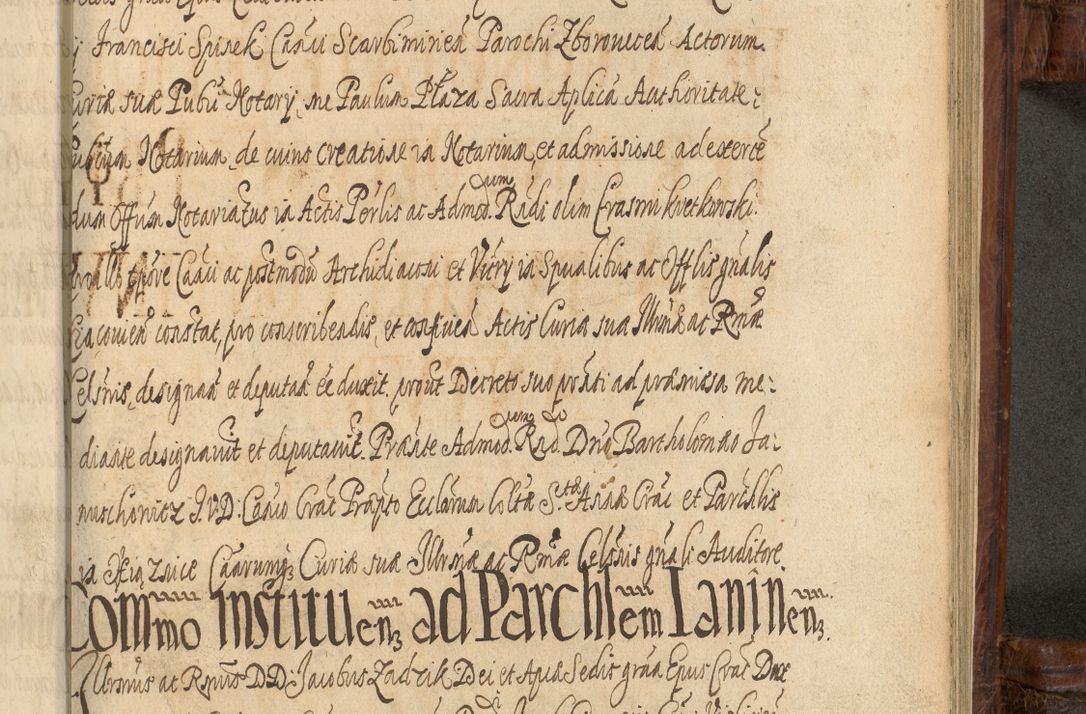 Zdjęcie nr 1251 dla obiektu archiwalnego: Acta episcopalia R. D. Jacobi Zadzik, episcopi Cracoviensis et ducis Severiae annorum 1639 et 1640. Volumen II