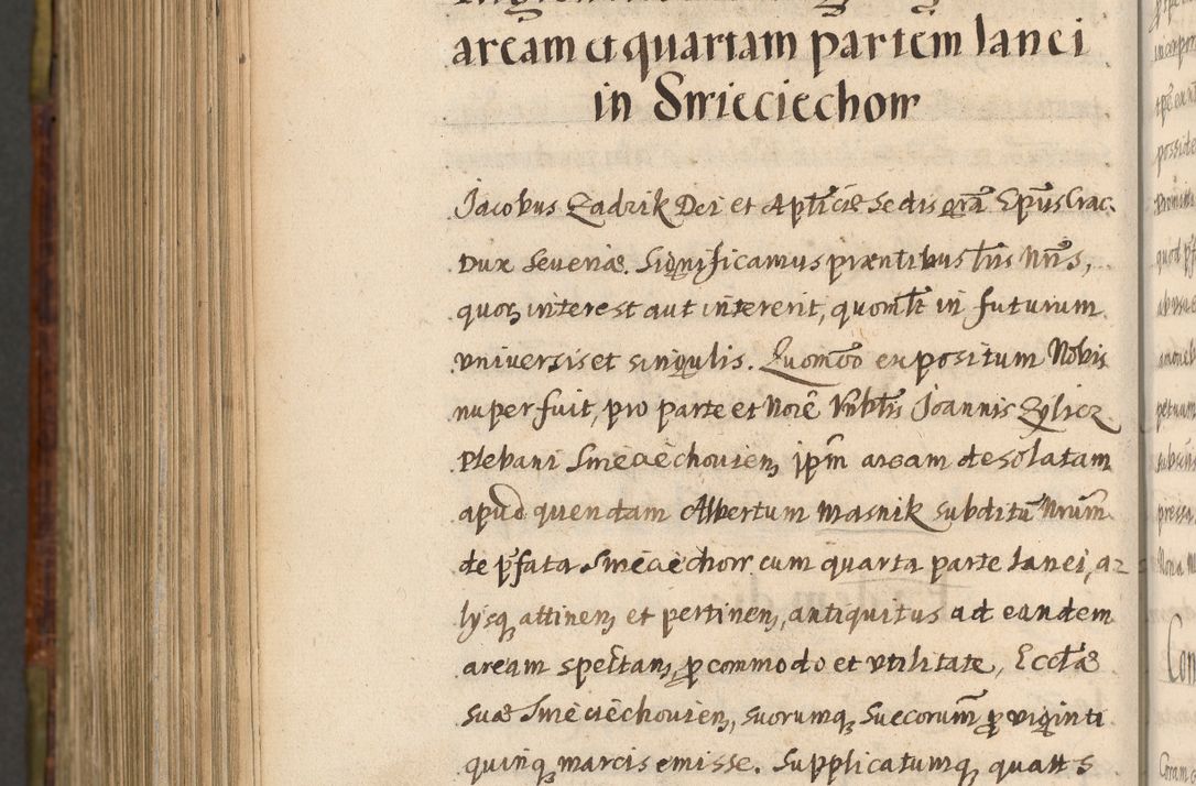 Zdjęcie nr 1246 dla obiektu archiwalnego: Acta episcopalia R. D. Jacobi Zadzik, episcopi Cracoviensis et ducis Severiae annorum 1639 et 1640. Volumen II