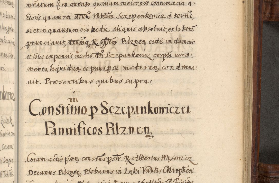 Zdjęcie nr 1241 dla obiektu archiwalnego: Acta episcopalia R. D. Jacobi Zadzik, episcopi Cracoviensis et ducis Severiae annorum 1639 et 1640. Volumen II
