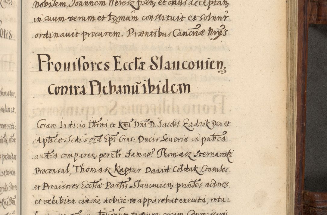 Zdjęcie nr 1239 dla obiektu archiwalnego: Acta episcopalia R. D. Jacobi Zadzik, episcopi Cracoviensis et ducis Severiae annorum 1639 et 1640. Volumen II