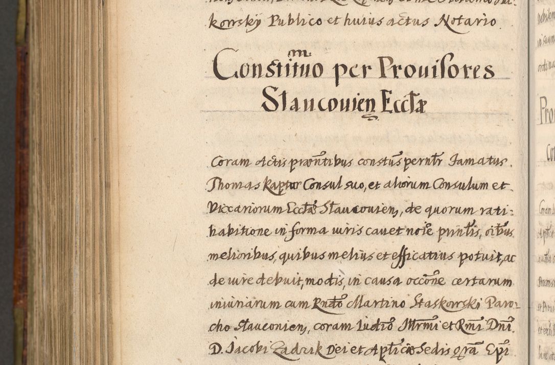 Zdjęcie nr 1238 dla obiektu archiwalnego: Acta episcopalia R. D. Jacobi Zadzik, episcopi Cracoviensis et ducis Severiae annorum 1639 et 1640. Volumen II