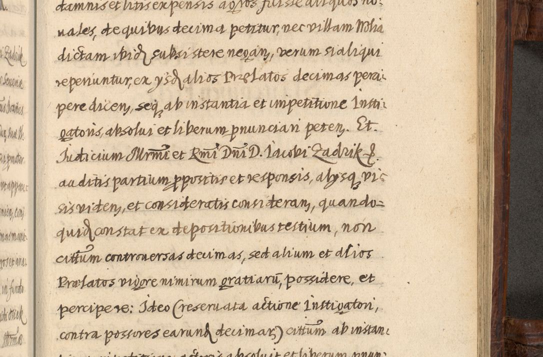 Zdjęcie nr 1237 dla obiektu archiwalnego: Acta episcopalia R. D. Jacobi Zadzik, episcopi Cracoviensis et ducis Severiae annorum 1639 et 1640. Volumen II