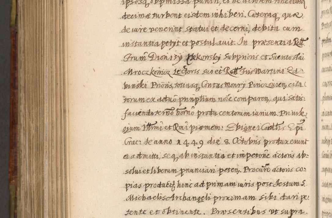 Zdjęcie nr 1232 dla obiektu archiwalnego: Acta episcopalia R. D. Jacobi Zadzik, episcopi Cracoviensis et ducis Severiae annorum 1639 et 1640. Volumen II