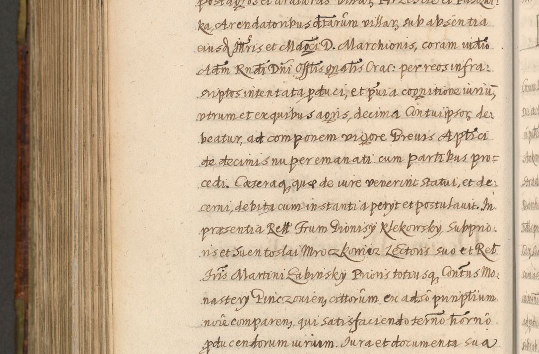 Zdjęcie nr 1230 dla obiektu archiwalnego: Acta episcopalia R. D. Jacobi Zadzik, episcopi Cracoviensis et ducis Severiae annorum 1639 et 1640. Volumen II