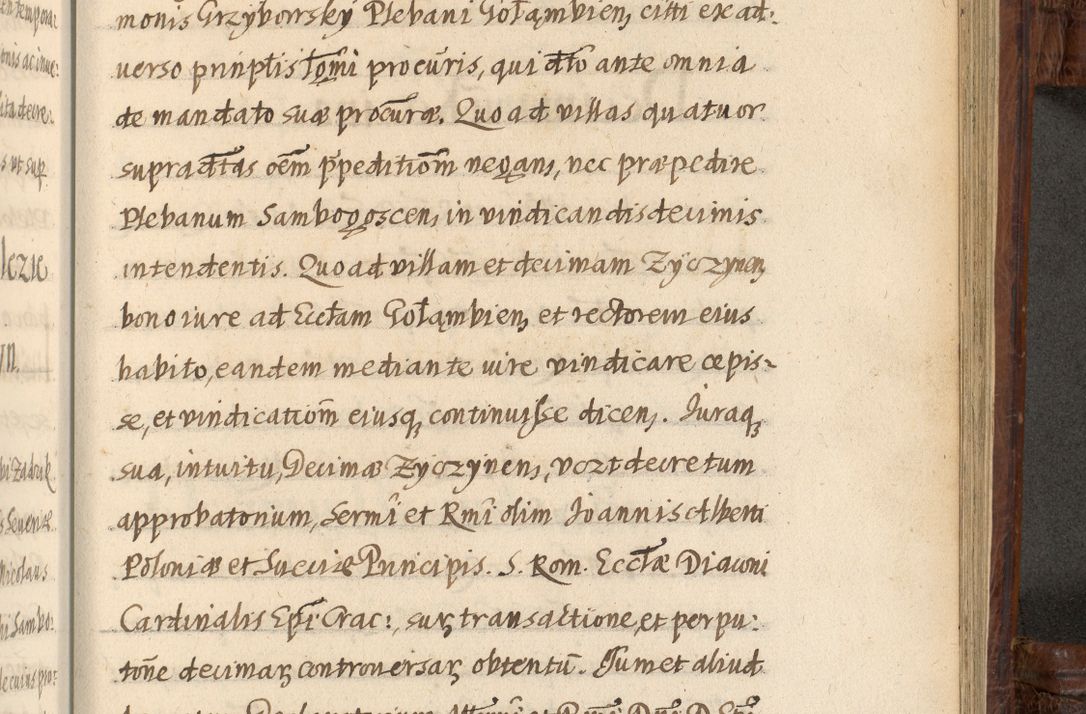 Zdjęcie nr 1227 dla obiektu archiwalnego: Acta episcopalia R. D. Jacobi Zadzik, episcopi Cracoviensis et ducis Severiae annorum 1639 et 1640. Volumen II