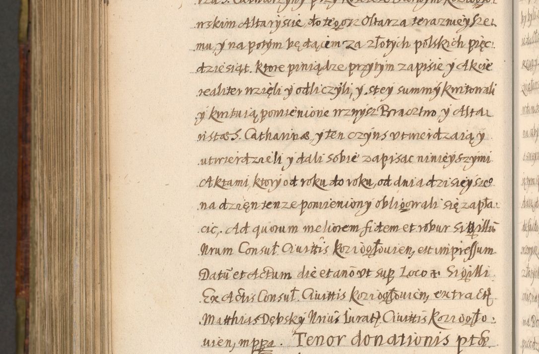Zdjęcie nr 1220 dla obiektu archiwalnego: Acta episcopalia R. D. Jacobi Zadzik, episcopi Cracoviensis et ducis Severiae annorum 1639 et 1640. Volumen II