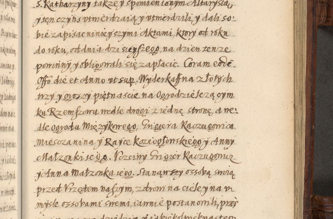 Zdjęcie nr 1219 dla obiektu archiwalnego: Acta episcopalia R. D. Jacobi Zadzik, episcopi Cracoviensis et ducis Severiae annorum 1639 et 1640. Volumen II
