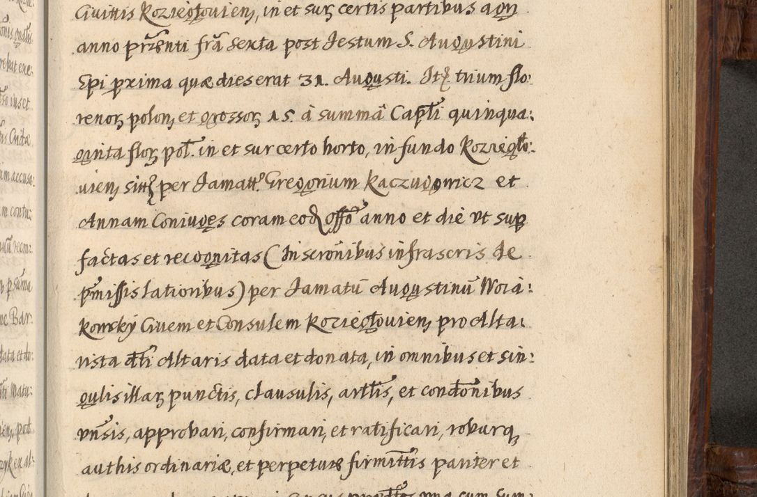 Zdjęcie nr 1213 dla obiektu archiwalnego: Acta episcopalia R. D. Jacobi Zadzik, episcopi Cracoviensis et ducis Severiae annorum 1639 et 1640. Volumen II