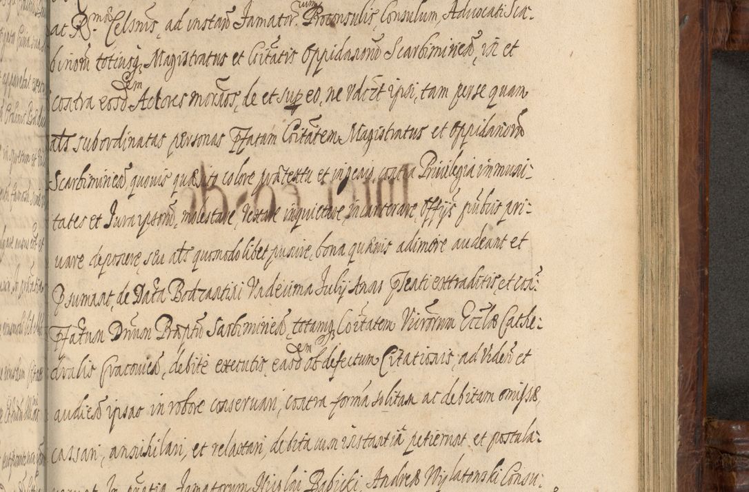 Zdjęcie nr 1263 dla obiektu archiwalnego: Acta episcopalia R. D. Jacobi Zadzik, episcopi Cracoviensis et ducis Severiae annorum 1639 et 1640. Volumen II