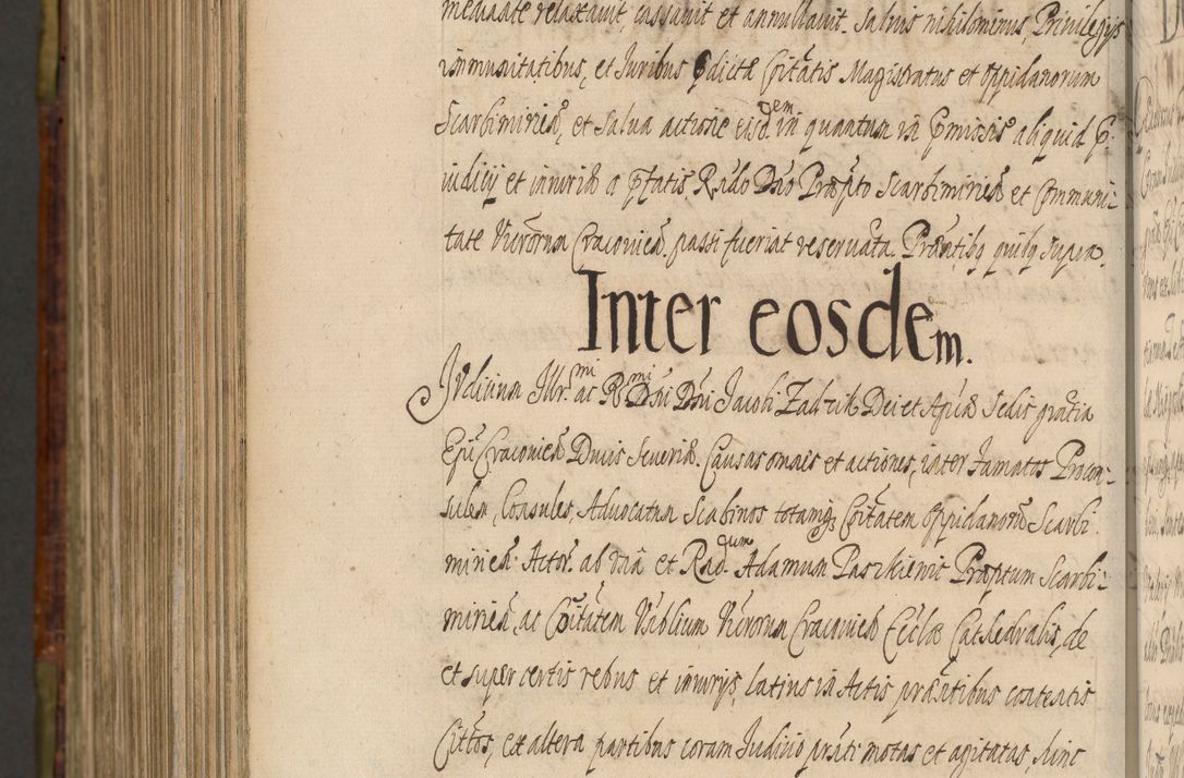 Zdjęcie nr 1264 dla obiektu archiwalnego: Acta episcopalia R. D. Jacobi Zadzik, episcopi Cracoviensis et ducis Severiae annorum 1639 et 1640. Volumen II