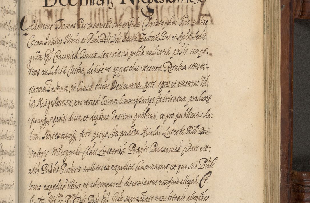 Zdjęcie nr 1265 dla obiektu archiwalnego: Acta episcopalia R. D. Jacobi Zadzik, episcopi Cracoviensis et ducis Severiae annorum 1639 et 1640. Volumen II