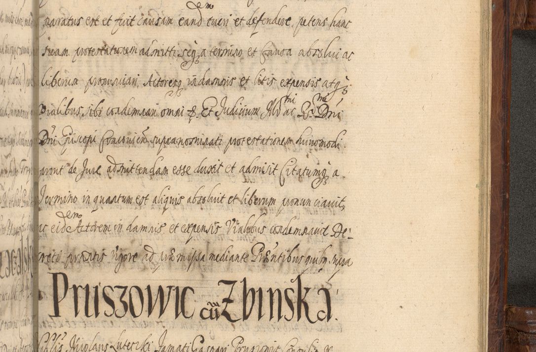Zdjęcie nr 1463 dla obiektu archiwalnego: Acta episcopalia R. D. Jacobi Zadzik, episcopi Cracoviensis et ducis Severiae annorum 1639 et 1640. Volumen II