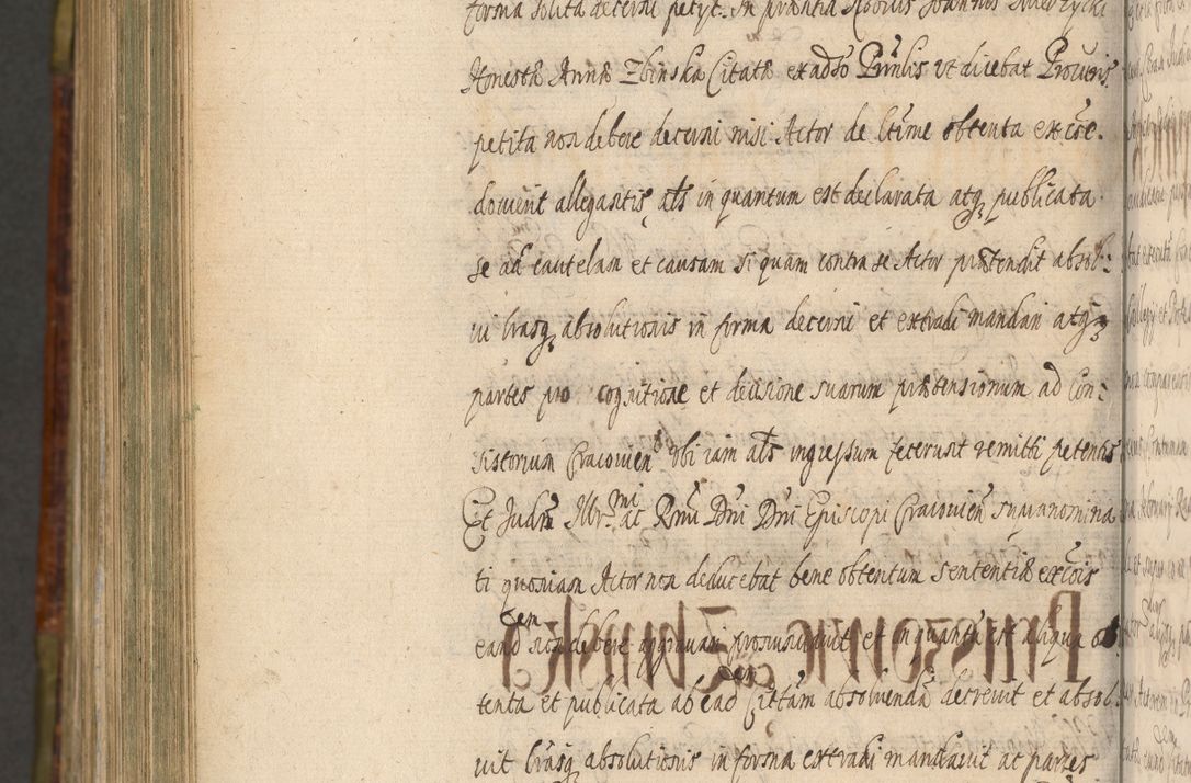 Zdjęcie nr 1464 dla obiektu archiwalnego: Acta episcopalia R. D. Jacobi Zadzik, episcopi Cracoviensis et ducis Severiae annorum 1639 et 1640. Volumen II