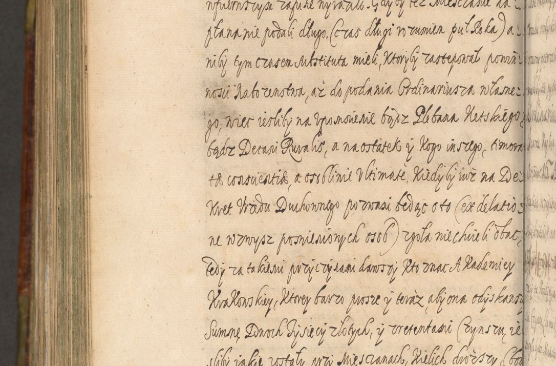 Zdjęcie nr 1460 dla obiektu archiwalnego: Acta episcopalia R. D. Jacobi Zadzik, episcopi Cracoviensis et ducis Severiae annorum 1639 et 1640. Volumen II