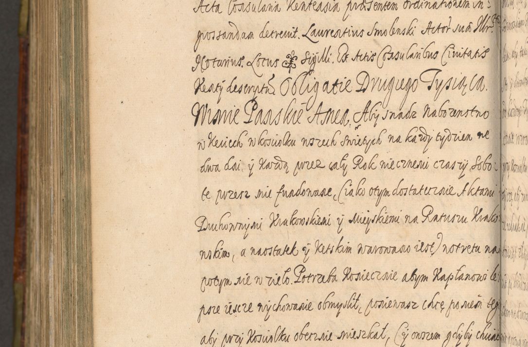Zdjęcie nr 1452 dla obiektu archiwalnego: Acta episcopalia R. D. Jacobi Zadzik, episcopi Cracoviensis et ducis Severiae annorum 1639 et 1640. Volumen II