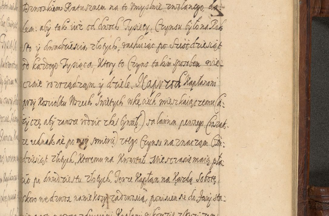 Zdjęcie nr 1453 dla obiektu archiwalnego: Acta episcopalia R. D. Jacobi Zadzik, episcopi Cracoviensis et ducis Severiae annorum 1639 et 1640. Volumen II